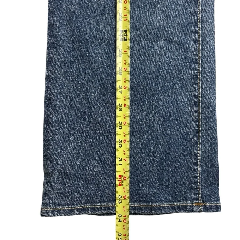 NEW True Religion Billy Flap Bootcut Jeans Size 36 Blue Relaxed Fit 36 x 33.5
